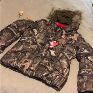 Mossy Oak Camo Coat